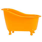 Alternate image 2 for Freida and Joe Tropical Mango Pear Fragrance Bath & Body Spa Gift Set in an Orange Tub Basket