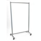 Alternate image 1 for Luxor Mobile Magnetic Whiteboard Room Divider