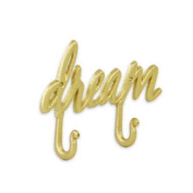 Cheungs Decorative Cast Iron "Dream" Wall Hook. View a larger version of this product image.