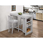 Jofran Tribeca Counter Height Dining Table with Shelving