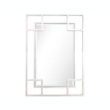 Camden Isle Kinney 29 in. x 42 in. Casual Rectangle Framed Floating Accent Mirror. View a larger version of this product image.