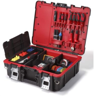 Keter Technician Portable Tool Box Organizer for Small Parts & Hardware Storage. View a larger version of this product image.