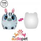 Alternate image 3 for My Audio Pet Mini Bluetooth Wireless Speaker For Kids of All Ages TWS  - Pairs With Any My Audio Other Pet Speaker - Zymphony The Zebra