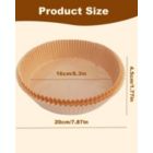 Alternate image 3 for Kitcheniva 110-Pieces Air Fryer Disposable Paper Liners Non-stick Parchment