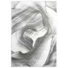 Alternate image 0 for Abani Luna Contemporary Ribbon  Metallic Area Rug