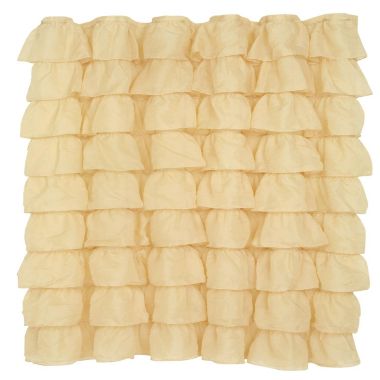 Carnation Home Fashions "Carmen" Polyester Shower Curtain - Gold 70" x 72". View a larger version of this product image.