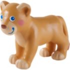 Alternate image 0 for HABA Little Friends Lion Cub - Chunky Plastic Zoo Animal Toy Figure (2" Tall)