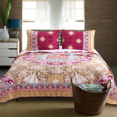 Greenland Home Fashion Delphi Sham - King 20x36", Multi. View a larger version of this product image.