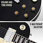 Alternate image 2 for LyxPro 39&quot; SB Series Electric Guitar, Les Paul-Style Kit for Beginner, Intermediate & Pro Players Solid Body Guitar, Bonus 2-Pack of Picks, Mahogany Wood, Volume/Tone Controls, 3-Way Pickup