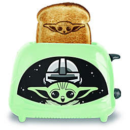 Uncanny Brands Star Wars The Mandalorian Grogu 2-Slice Toaster- Toasts Baby Yoda onto Your Toast