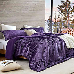 Byourbed Velvet Crush Oversized Coma Inducer Comforter - Queen - Purple Reign