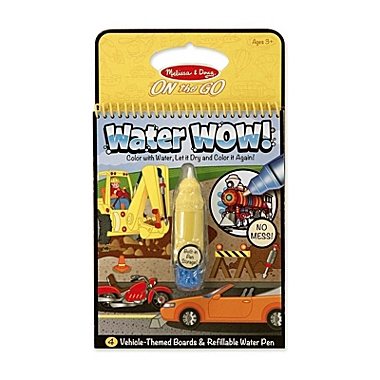 Melissa And Doug On The Go Water Wow Water Vehicles Reveal Pad. View a larger version of this product image.