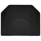 Alternate image 2 for Saloniture 5 ft. x 4 ft. Salon & Barber Shop Chair Anti-Fatigue Mat - Black Hexagon - 1 in. Thick