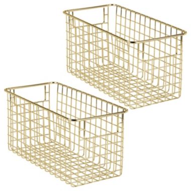 mDesign Metal Wire Food Storage Organizer Bin. View a larger version of this product image.