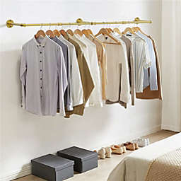 Stock Preferred Super Long Industrial Pipe Clothes Wall Rack