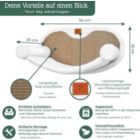 Alternate image 2 for Pfotenolymp Hammock For Cats Stable With Wall Mounting For Cats Up To 10 Kg Cat Hammock