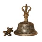 Alternate image 0 for Cottage Handicraft, Tibetan Bell & Dorje, Large with free Elephant Gift