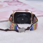 Alternate image 3 for Worryfree Gadgets Handmade Band with Natural Stone for Apple Watch 38/40/41mm, 42/44/45mm iWatch Band Series 8 7 6 SE 5 4 3 2 1   - 42/44/45mm