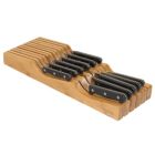 Alternate image 1 for Oceanstar Design Group Oceanstar In-Drawer Bamboo Knife Organizer