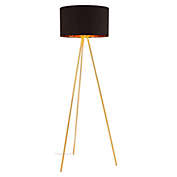 Zuo Modern Mariel Floor Lamp Black & Gold