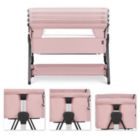 Alternate image 3 for Dream On Me Lilly Bassinet & Bedside Sleeper In Pink