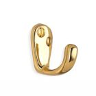Alternate image 0 for Smedbo Single Coat Hook 1 1/2" Polished Brass
