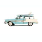 Alternate image 2 for Old Modern Handicrafts 1957 Ford Country Squire Station Wagon Model - Blue
