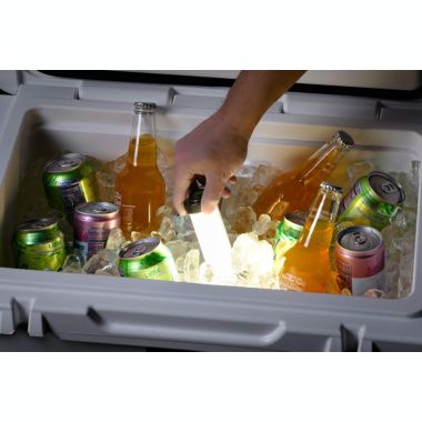 StarBright Rechargeable Universal Cooler LED Light - 5.35x1.61x5.35 inches - Compatible with YETI, RTIC, ORCA, Igloo, Coleman, and More - USB-Chargeable Battery, No Mounting or Installation Required. View a larger version of this product image.