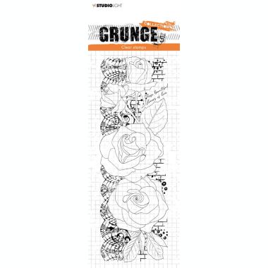 Studio Light SL Clear Stamp Roses Grunge Collection 210x74x3mm 1 PC nr202 |  Bed Bath & Beyond