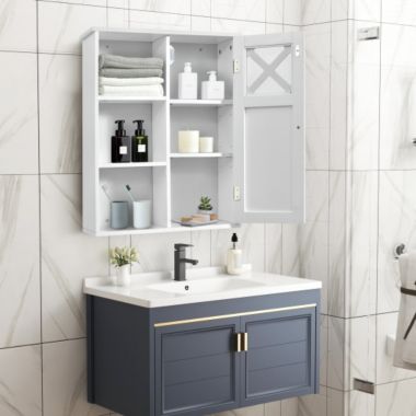 bathroom cabinets bed bath and beyond