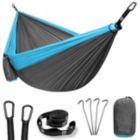 Alternate image 0 for Lightweight Portable Nylon Hammock