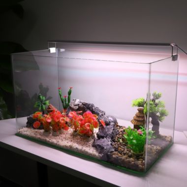 Unique Bargains Aquarium for Fish Tank Landscape Decoration Pink 10 Pieces | Bed Bath & Beyond