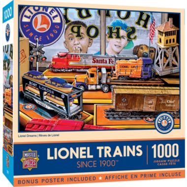 MasterPieces 1000 Piece Jigsaw Puzzle For Adults, Family, Or Kids - Lionel Dreams - 19.25"x26.75". View a larger version of this product image.