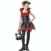 California Costumes Girl&#39;s Red and Black Diego The Bat Halloween Costume - XL