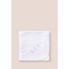Alternate image 1 for Babycottons Logo Receiving Blanket
