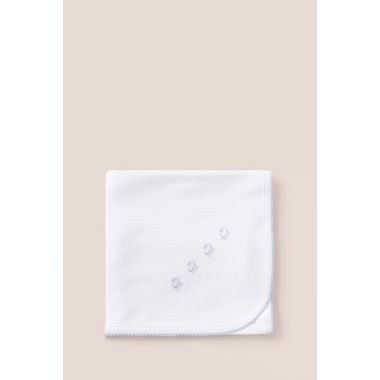 Babycottons Logo Receiving Blanket. View a larger version of this product image.