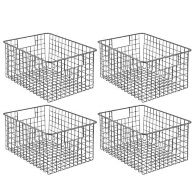 mDesign Metal Wire Food Storage Organizer Bin. View a larger version of this product image.