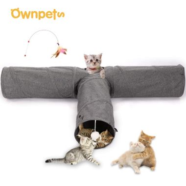Ownpets Cat Cube 3-Way Tunnels Extensible & Collapsible. View a larger version of this product image.