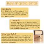 Alternate image 2 for GLO24K Brightening & Lightening Cream with 24k Gold, Turmeric & Vitamins A,C,E