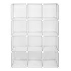 Alternate image 2 for Inq Boutique Cube Storage 12-Cube Book Shelf Storage Shelves Closet Organizer Shelf Cubes Organizer Bookcase YF