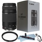 Alternate image 0 for Canon EF 75-300mm f/4.0-5.6 III Autofocus Lens Bundle For Canon T6 T6I 70D 80D