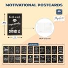 Alternate image 1 for Pipilo Press Motivational Postcards, 20 Designs (4 x 6 in, 40 Pack)