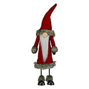 Northlight 17" Red and White Santa Gnome Christmas Figurine