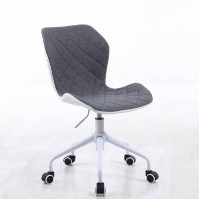 Modern Home Ripple Mid-Back Office Task Chair - White/Gray White Base