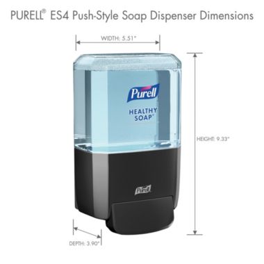 Purell ES4 1200 ml Wall Mount Gel Soap Dispenser (Pack of 1). View a larger version of this product image.