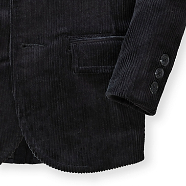 Hope & Henry Boys&#39; Corduroy Blazer (Black, 2T). View a larger version of this product image.
