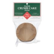 Kitchen Supply 25-Pack Crumbcake Baking Papers
