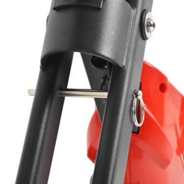 Inq Boutique Folding Stationary Upright Indoor Cycling Exercise Bike with Resistance Bands. View a larger version of this product image.