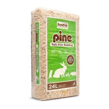 PetsPick Kiln Dried Soft Pine Bedding For Small Pets, 24L. View a larger version of this product image.