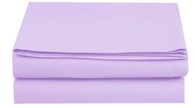 Elegant Comfort Flat Sheet 1500 Thread Count Quality 1-Piece King Size in Purple